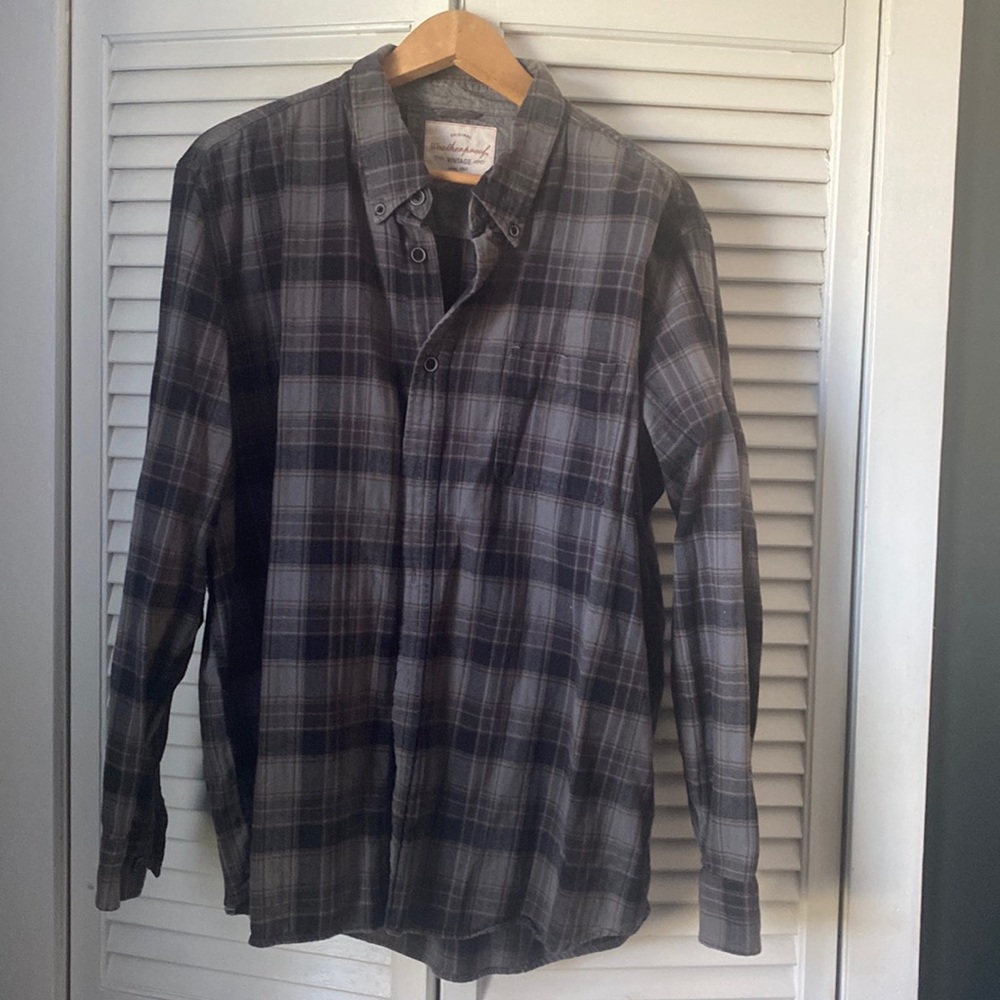 Weatherproof Flannel Button Down